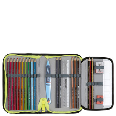 Scout Neo Exklusiv Superflash Extreme - Schulranzen Set 4tlg. (Soccer Star) - Markenkoffer