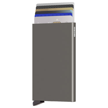 Secrid Cardprotector - Kreditkartenetui 6 cm RFID (earth grey) - Markenkoffer