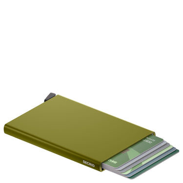 Secrid Cardprotector - Kreditkartenetui 6 cm RFID (kelp) - Markenkoffer