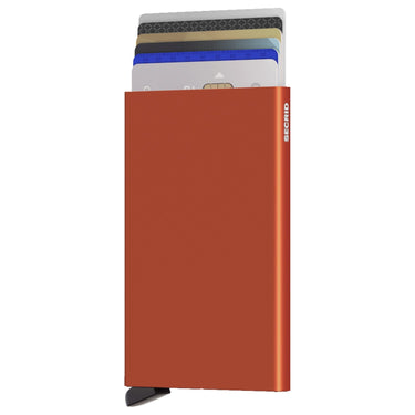 Secrid Cardprotector - Kreditkartenetui 6 cm RFID (orange) - Markenkoffer