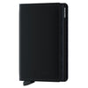 Secrid Matte Slimwallet - Wallet RFID 6.8 cm (Color: black)
