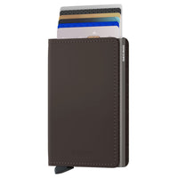 Secrid Matte Slimwallet - Geldbörse RFID 6.8 cm (truffle) - Ansicht 2
