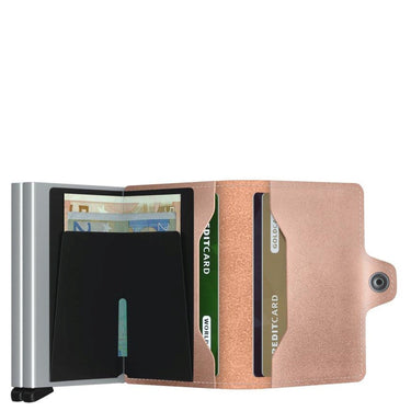Secrid Metallic Twinwallet - Geldbörse RFID 7 cm (rose) - Markenkoffer