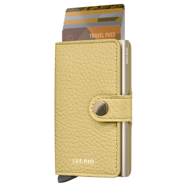 Secrid Miniwallet Pebble - Geldbörse 6cc 10.2 cm RFID (butter yellow) - Markenkoffer