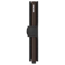 Secrid Original Miniwallet - Geldbörse RFID 6.5 cm (black - brown) - Markenkoffer