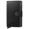 Secrid Original Miniwallet - Geldbörse RFID 6.5 cm (black - brown) - Markenkoffer