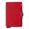 Secrid Original Twinwallet - Wallet RFID 7 cm (Color: red-red)
