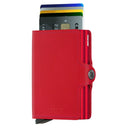 Secrid Original Twinwallet - Geldbörse RFID 7 cm (red - red) - Markenkoffer