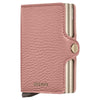 Secrid Twinwallet Pebble - Wallet 12cc 10.2 cm RFID (Color: rose)