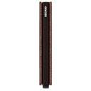 Secrid Vegetable Tanned Slimwallet - Geldbörse RFID 6.8 cm (espresso brown) - Markenkoffer