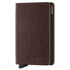 Secrid Vegetable Tanned Slimwallet - Wallet RFID 6.8 cm (espresso brown)