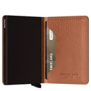 Secrid Vegetable Tanned Slimwallet - Geldbörse RFID 6.8 cm (espresso brown) - Markenkoffer
