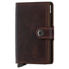 Secrid Vintage Miniwallet - Geldbörse RFID 6.5 cm (chocolate)