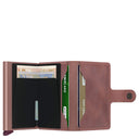 Secrid Vintage Miniwallet - Geldbörse RFID 6.5 cm (mauve) - Markenkoffer