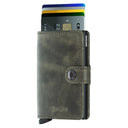 Secrid Vintage Miniwallet - Geldbörse RFID 6.5 cm (olive - black) - Markenkoffer