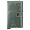 Secrid Vintage Miniwallet - Wallet RFID 6.5 cm (Color: sage)