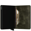 Secrid Vintage Slimwallet - Geldbörse RFID 6.8 cm (olive-black) - Ansicht 3