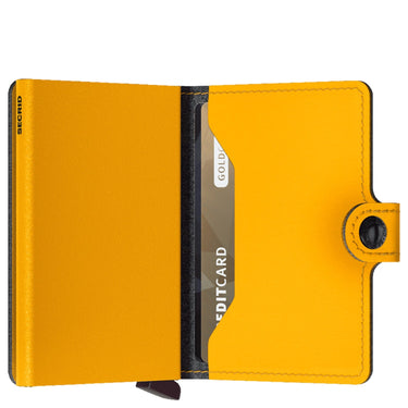 Secrid Yard Miniwallet - Geldbörse RFID 6.5 cm (powder ochre) - Markenkoffer