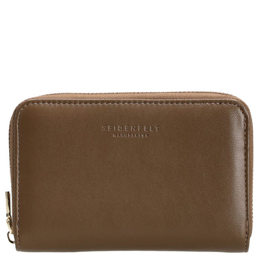 Seidenfelt Ebba - Geldbörse 4cc 15 cm (olive/gold) - Markenkoffer