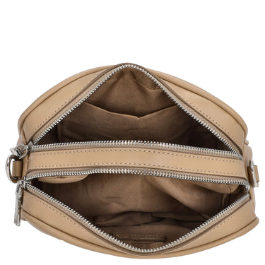 Seidenfelt Hede Box Crossbody - Umhängetasche 21 cm (almond) - Markenkoffer