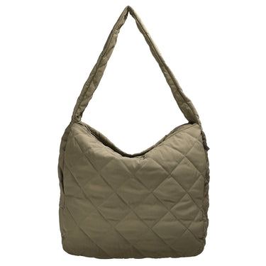 Seidenfelt Hetta Maxi Hobo - Schultertasche 42 cm (greige khaki) - Markenkoffer