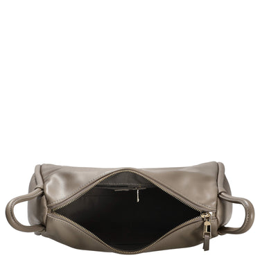 Seidenfelt Kaavi - Umhängetasche 30 cm (smooth taupe/gold) - Ansicht 6