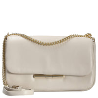 Seidenfelt Lesja - Umhängetasche 27 cm (oat milk/gold)