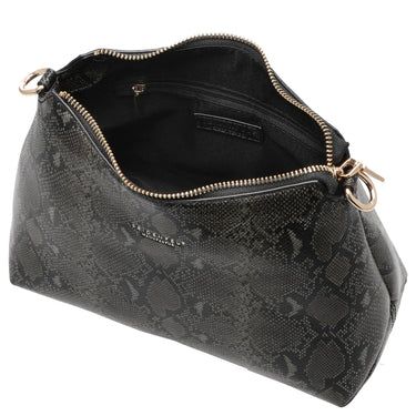 Seidenfelt Lilleby Midi - Umhängetasche 24.5 cm (reptile dark green) - Markenkoffer