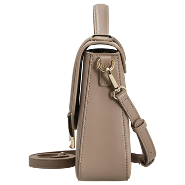 Seidenfelt Nellim - Henkeltasche 25.5 cm (smooth taupe/gold) - Markenkoffer