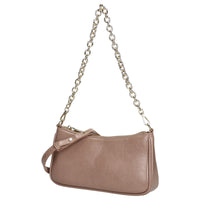 Seidenfelt Skals - Abendtasche 24 cm (almond/gold) - Markenkoffer