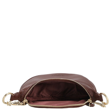 Seidenfelt Skien II - Schultertasche 19 cm (oxblood/gold) - Markenkoffer