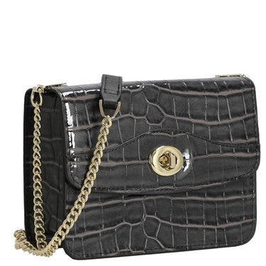 Seidenfelt Tuuli Small - Umhängetasche 17 cm (antracite/gold) - Markenkoffer