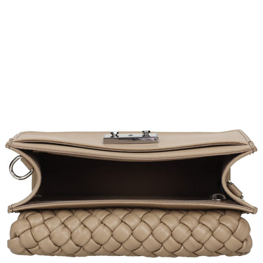 Seidenfelt Woven Roros - Umhängetasche 21 cm (powder taupe) - Markenkoffer