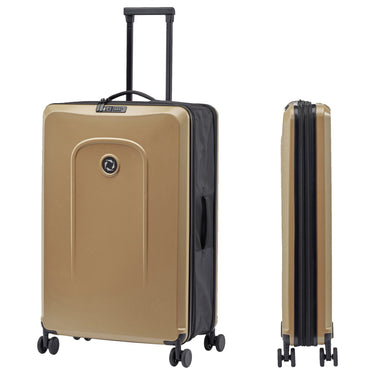 senz Foldaway - 4 - Rollen - Trolley L 76 cm (faltbar) (champagne brown) - Markenkoffer