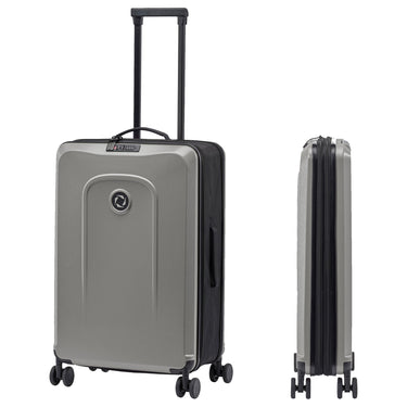 senz Foldaway - 4 - Rollen - Trolley M 66 cm (faltbar) (silk grey) - Markenkoffer