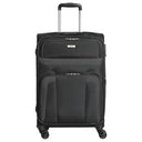 Skyline Orlando - 4 - Rollen - Trolley M 65 cm erw. (schwarz) - Markenkoffer
