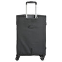 Skyline Orlando - 4 - Rollen - Trolley M 65 cm erw. (schwarz) - Markenkoffer