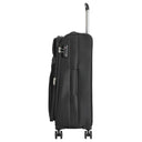 Skyline Orlando - 4 - Rollen - Trolley M 65 cm erw. (schwarz) - Markenkoffer