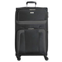 Skyline Orlando - 4 - Rollen - Trolley Set L erw./M. erw./S + Boarding Bag + Beautycase 5tlg. (schwarz) - Markenkoffer