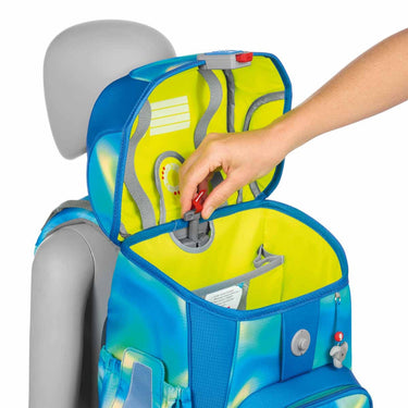 Step by Steo Cloud Flash - Schulranzen Set 5tlg. (Ninja Zazu) - Markenkoffer