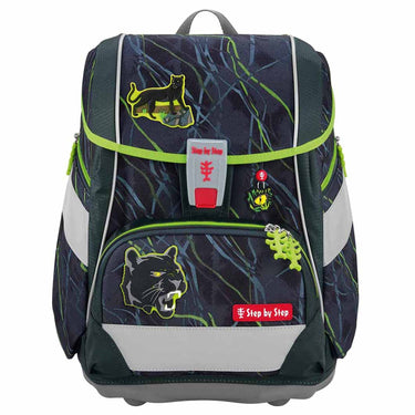 Step by Step 2in1 Plus - Schulranzen Set 6tlg. (Danger Cat Chiko) - Markenkoffer