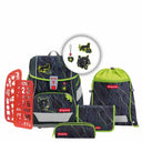Step by Step 2in1 Plus - Schulranzen Set 6tlg. (Danger Cat Chiko) - Markenkoffer