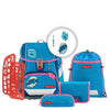 Step by Step 2in1 Plus - School Backpack Set 6 Pieces (Dolphin Pippa)