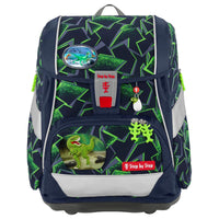 Step by Step 2in1 Plus - Schulranzen Set 6tlg. (Wild T - Rex Taro) - Markenkoffer