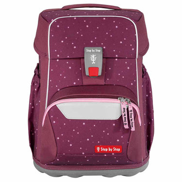 Step by Step Basis - Schulranzen Set 4tlg. (Berry Stars) - Markenkoffer
