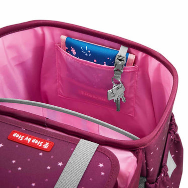Step by Step Basis - Schulranzen Set 4tlg. (Berry Stars) - Markenkoffer