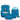 Step by Step Basis - Schulranzen Set 4tlg. (Blue Hearts) - Markenkoffer