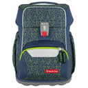 Step by Step Basis - Schulranzen Set 4tlg. (Green Geometric) - Markenkoffer