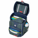 Step by Step Basis - Schulranzen Set 4tlg. (Green Geometric) - Markenkoffer