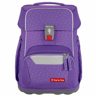 Step by Step Basis - Schulranzen Set 4tlg. (Purple Konfetti) - Markenkoffer